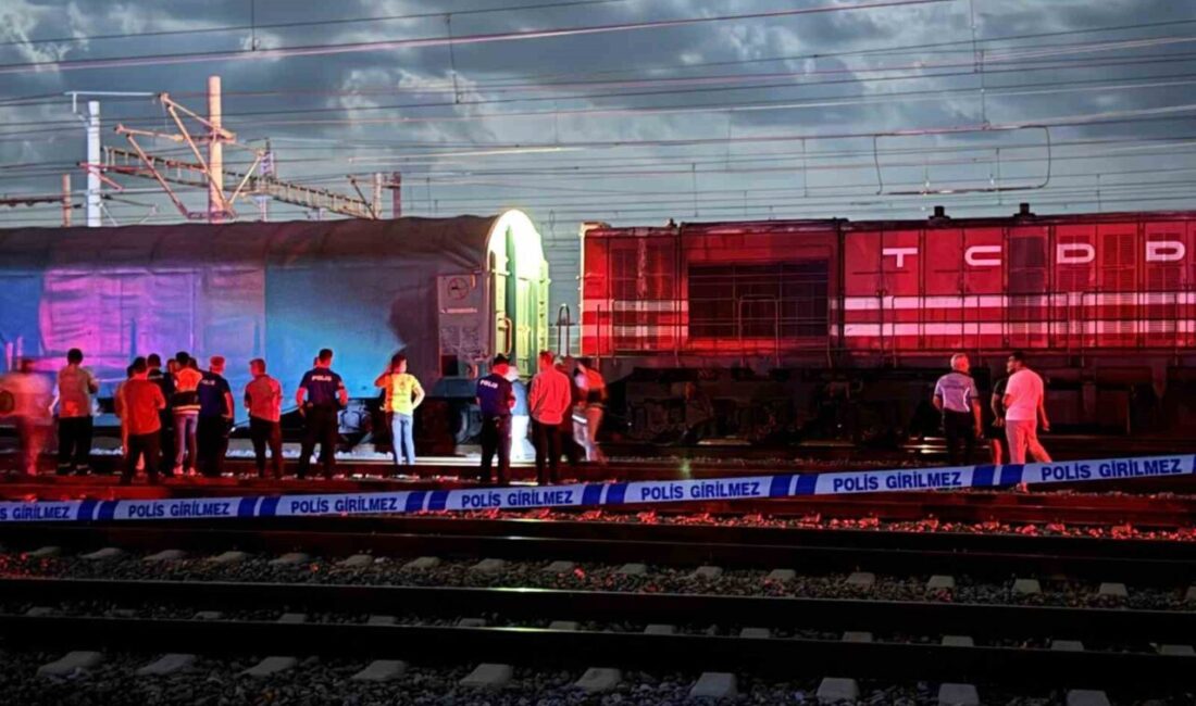 Edirne Tren Garı’nda yaşanan bir olayda, 31 yaşındaki E.Ç. isimli