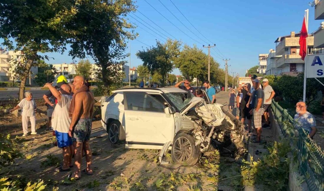 Balıkesir’in Edremit ilçesinde sabah saatlerinde meydana gelen trafik kazasında bir