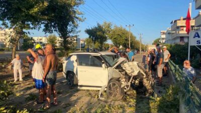 Balıkesir’in Edremit ilçesinde sabah saatlerinde meydana gelen trafik kazasında bir