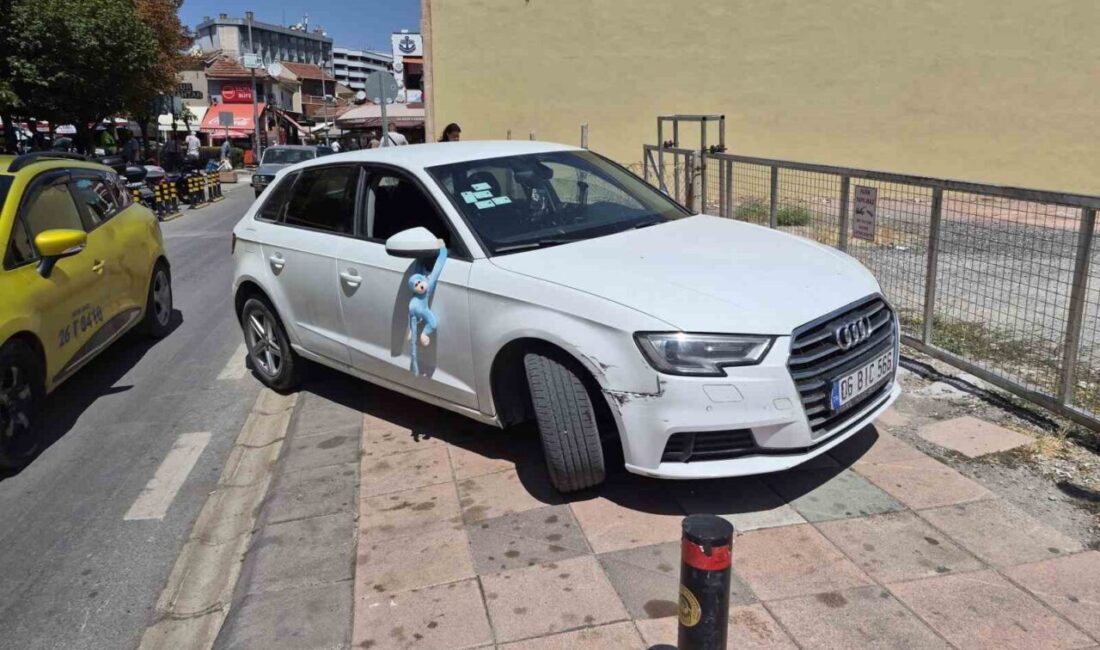 Eskişehir’de, yaya geçidinde karşıya geçmeye çalışan bir kadına ehliyetsiz bir