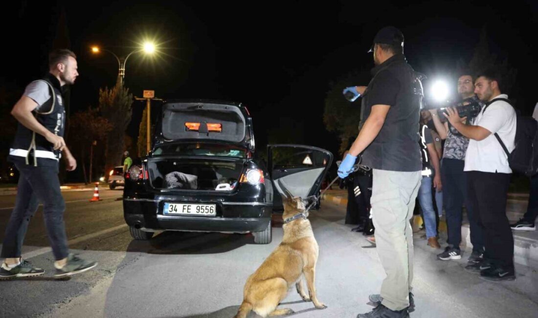 Elazığ İl Emniyet Müdürlüğü, kent genelinde birçok birimin katılımıyla geniş
