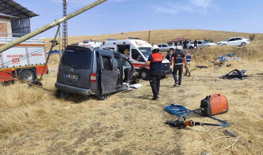 Elazığ’ın Karakoçan ilçesinde meydana gelen trafik kazasında, bir hafif ticari