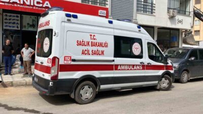 Elazığ’da devam eden bir inşaat projesini denetlemeye giden bir mühendis,