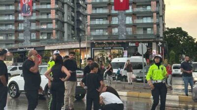 Elazığ’da bir şahıs, yolun karşısına geçmeye çalışırken bir otomobilin çarpması