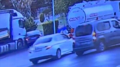 Elazığ’da meydana gelen bir trafik kazasında, kontrolsüzce yola çıkan bir