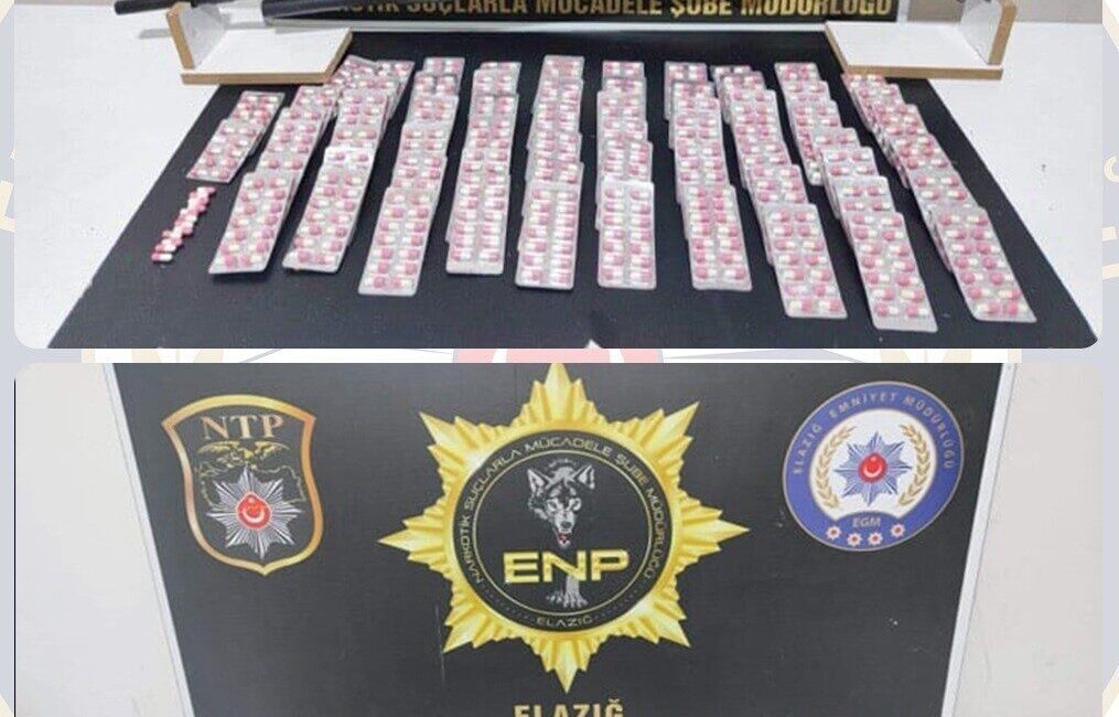 Elazığ’da son 10 gün içinde gerçekleştirilen uyuşturucu operasyonlarında polis ekipleri