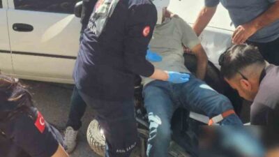 Adıyaman ilinde, bir elektrikli bisiklet ile otomobilin çarpışması sonucu bir