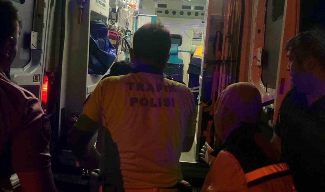 Zonguldak’ın Alaplı ilçesinde 15 yaşındaki bir çocuk, elektrikli bisikletten düşerek