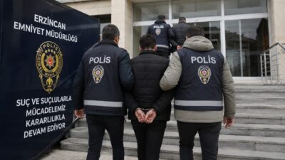 Erzincan İl Emniyet Müdürlüğü ekipleri, aranan şahıslara yönelik yürütülen operasyonlarda