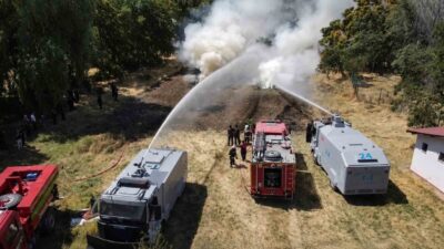 Erzincan’da, Milli Egemenlik Kent Ormanı’nda orman yangınlarına karşı hazırlıkların artırılması