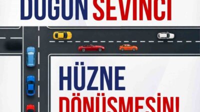 Erzurum Emniyet Müdürlüğü, düğün sezonunun artmasıyla birlikte halkı konvoy düzenlemeleri