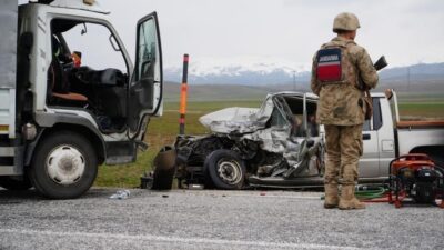 Erzurum’daki jandarma sorumluluk bölgesinde Temmuz ayında meydana gelen trafik kazalarıyla