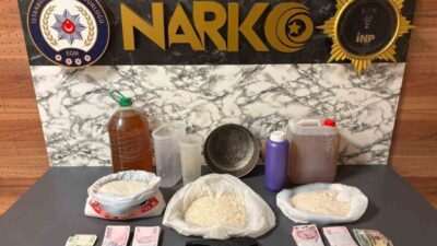 Esenyurt’ta gerçekleştirilen operasyonda 13 kilo 550 gram uyuşturucu madde bulundu