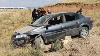Eskişehir’de meydana gelen bir trafik kazasında, bir araç sürücüsünün kontrolünden
