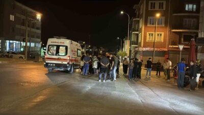 Eskişehir’in Odunpazarı ilçesinde, Emek Mahallesi’nde meydana gelen trafik kazasında, bir