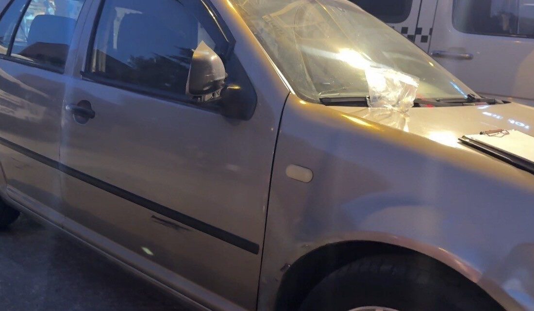 Eskişehir’de, polisin “dur” uyarısına uymayarak kaçan bir şüpheli, sokakta park