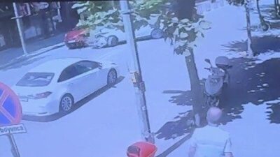 Eskişehir’de meydana gelen bir trafik kazası, bir iş yerindeki güvenlik