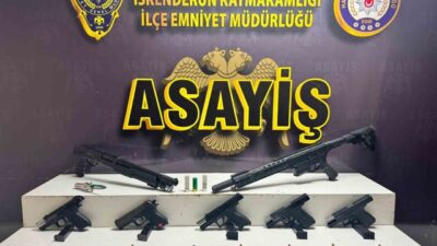 Hatay’da polis ekipleri, ev ve araçlara kurşun sıkan kişilerin evinde