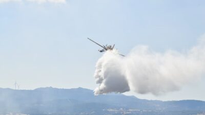 Çanakkale’nin Ezine ilçesinde meydana gelen orman yangını, Orman Bölge Müdürlüğü