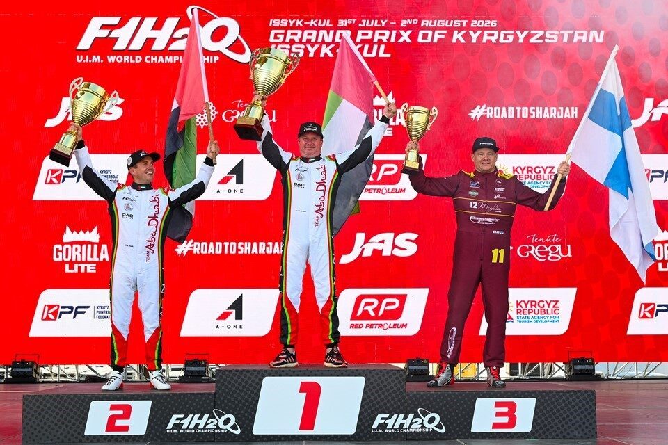 UIM F1H2O Dünya Şampiyonası’nın Kırgızistan Grand Prix’sinde gerçekleşen sprint yarışlarında,