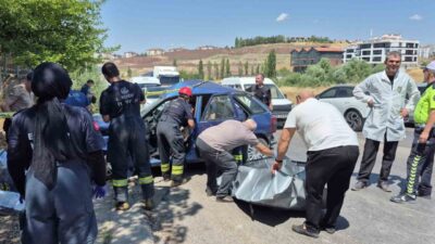 Eskişehir’de meydana gelen korkunç trafik kazasında, 3 aracın karıştığı olayda