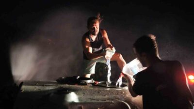 Muğla’nın Fethiye ilçesinde başlayan orman yangınına müdahale eden ekiplere destek