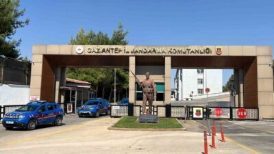 Gaziantep’te, Jandarma ekipleri tarafından yakalanan faili meçhul hırsızlık şüphelilerinden 18’i