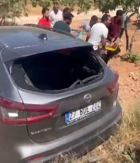 Gaziantep’te meydana gelen bir trafik kazasında, Şehitkamil ilçesi Bilek –
