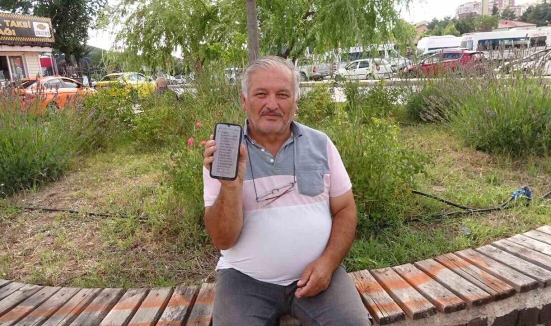 Banka müşterisi Osman Karabulut, cep telefonuna yanıltıcı bir mesaj geldiğinde