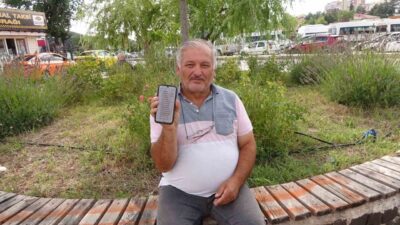 Banka müşterisi Osman Karabulut, cep telefonuna yanıltıcı bir mesaj geldiğinde