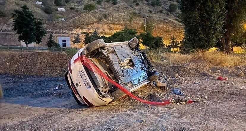 Nevşehir’in Göre beldesine bağlı merkez ilçede meydana gelen bir trafik