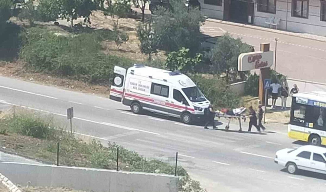 Gemlik ilçesinde seyir halindeki bir belediye otobüsünde rahatsızlanan bir kadın