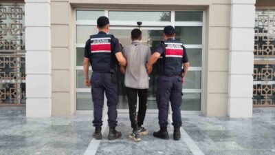 Aydın’ın Germencik ilçesinde bir incir bahçesinden hırsızlık yapan şüpheli suçüstü