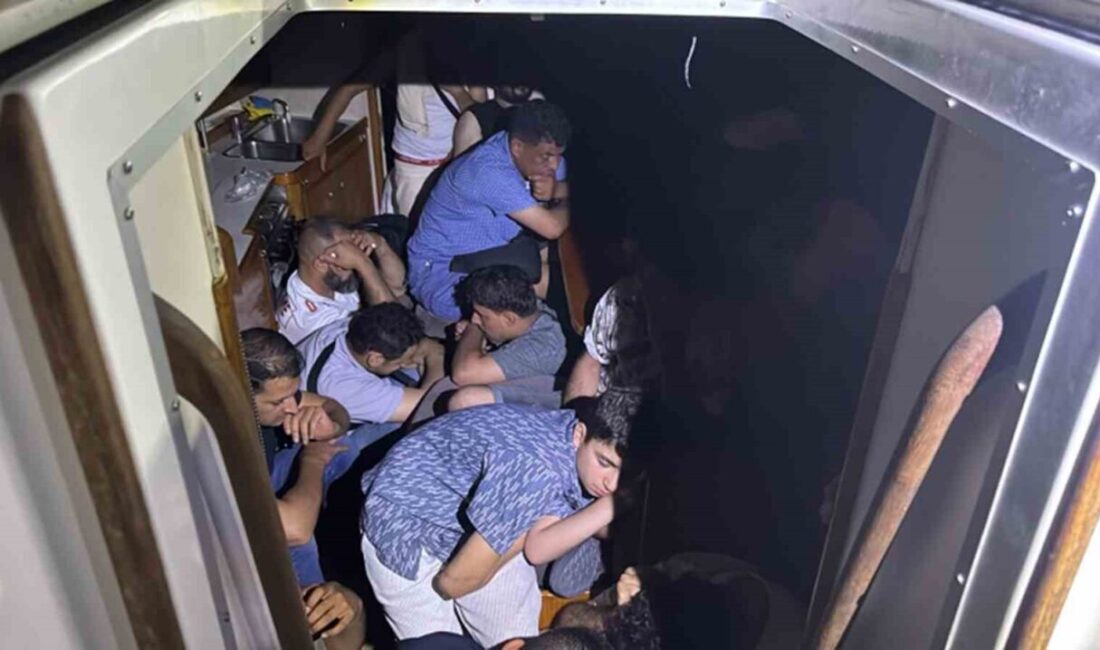 Muğla’nın Menteşe ilçesine bağlı Akbük koyu açıklarında, Gökova Körfezi’nde bir