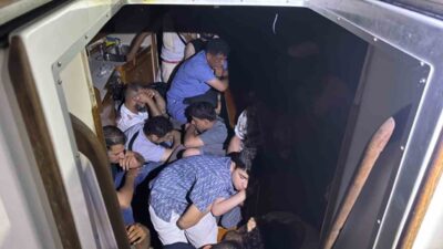 Muğla’nın Menteşe ilçesine bağlı Akbük koyu açıklarında, Gökova Körfezi’nde bir