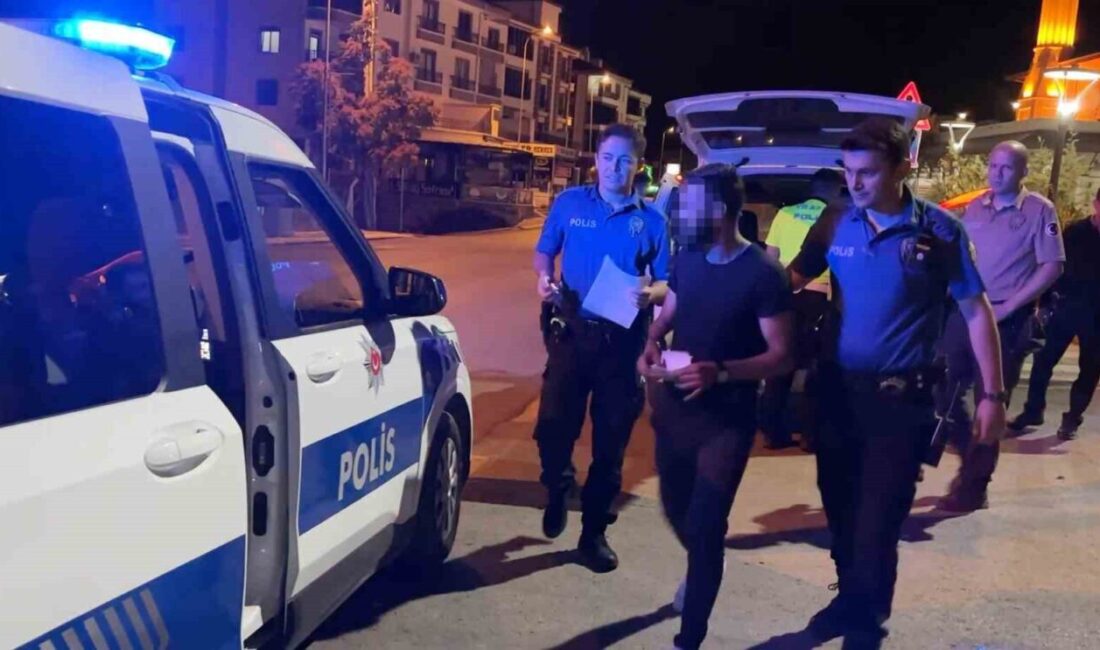 Aksaray’da, bekçilerin şüphe üzerine durdurduğu yabancı plakalı aracın sürücüsü, %1.89