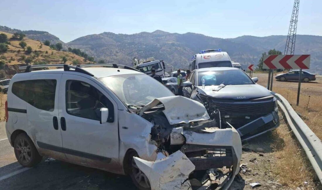 Adıyaman’da meydana gelen trafik kazasında, iki aracın çarpışması sonucunda 1