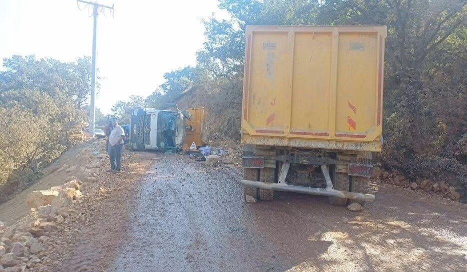 Bozüyük ilçesinde meydana gelen trafik kazasında, Dübekli köyü mevkiinde 2