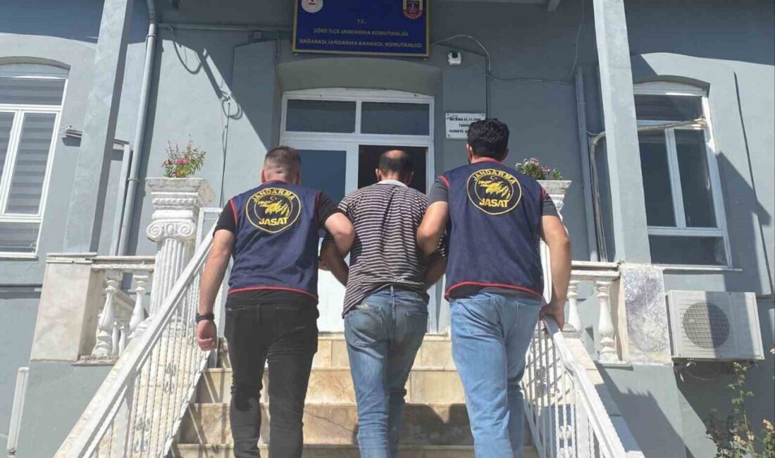 Aydın’ın Söke ilçesinde, hakkında hırsızlık suçundan 5 yıl 2 ay