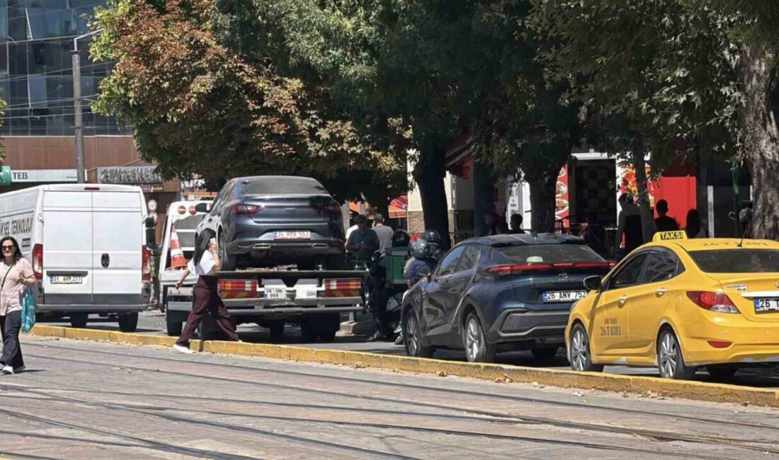 Eskişehir’de, Odunpazarı ilçesi Arifiye Mahallesi 2 Eylül Caddesi’nde hatalı bir