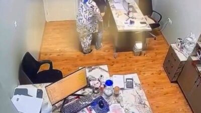 Bir koltuk firmasında çalışan bir kadın, İnegöl ilçesinde boğazına şeker