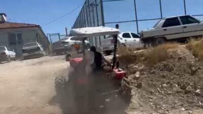 Doğanşehir ilçesine bağlı Erkenek Mahallesi’nde, hayvan otlatma konusunda iki aile