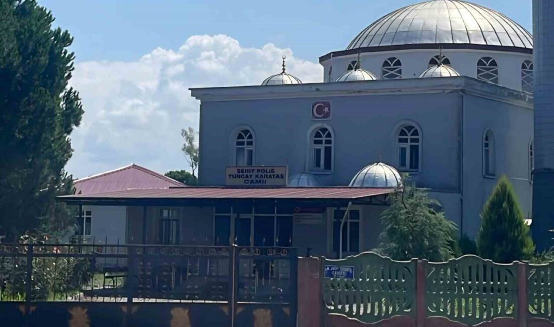 Samsun’un Çarşamba ilçesinde yer alan Şehit Polis Tuncay Karataş Camii’nde