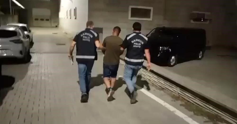 Samsun’un Canik ilçesinde düzenlenen bir operasyonda, hırsızlık suçundan aranan ve