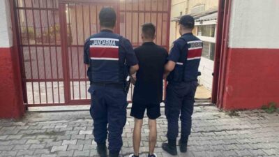 Aydın’ın İncirliova ilçesinde, hırsızlık suçundan aranan bir şahıs, jandarma ekiplerinin