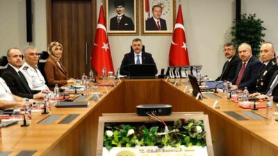 İçişleri Bakanı Mustafa Çiftçi, Güvenlik ve Acil Durumlar Koordinasyon Merkezi’nde