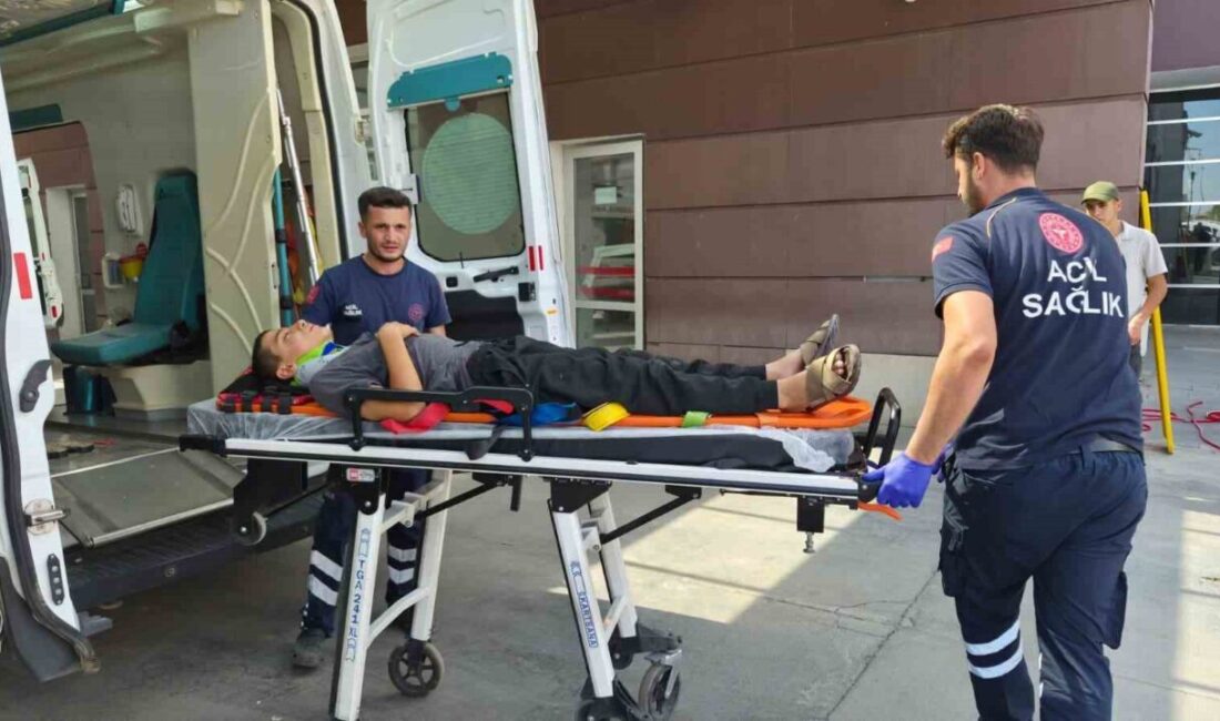 Adıyaman ilinde, Sümerevler Mahallesi İmam Azam Caddesi’nde meydana gelen trafik