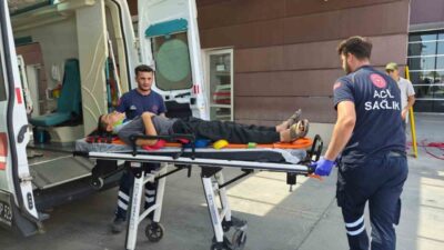 Adıyaman ilinde, Sümerevler Mahallesi İmam Azam Caddesi’nde meydana gelen trafik