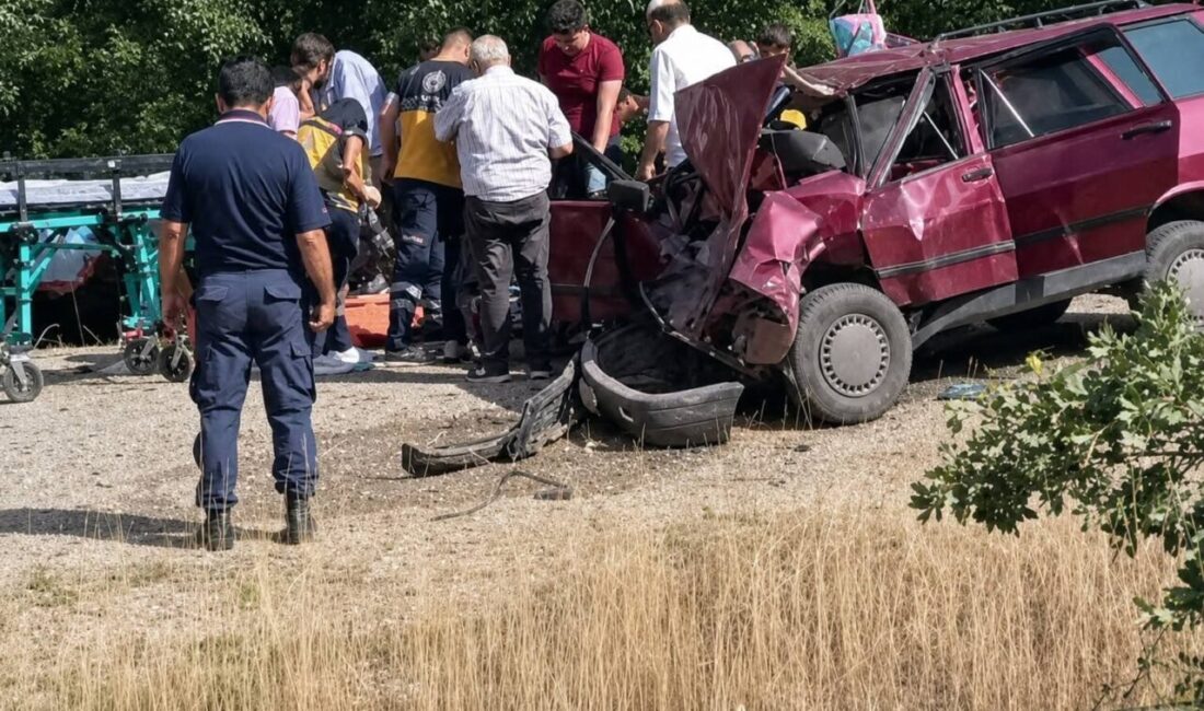 Afyonkarahisar’ın Hocalar ilçesinde meydana gelen trafik kazasında 1 kişi öldü