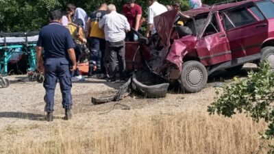 Afyonkarahisar’ın Hocalar ilçesinde meydana gelen trafik kazasında 1 kişi öldü